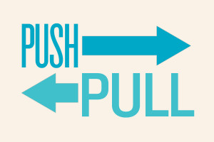 push oder pull